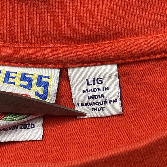 Guess x J. Balvin/ Colores 2020 Official Men’s Graphic Red T Shirt Size Large - Picture 5 of 9